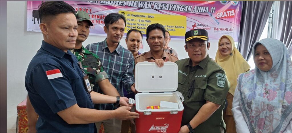 Bayang Jadi Lokasi Puncak Peringatan Hari Rabies Sedunia 2025 tingkat Sumbar, 203 Hewan Divaksin